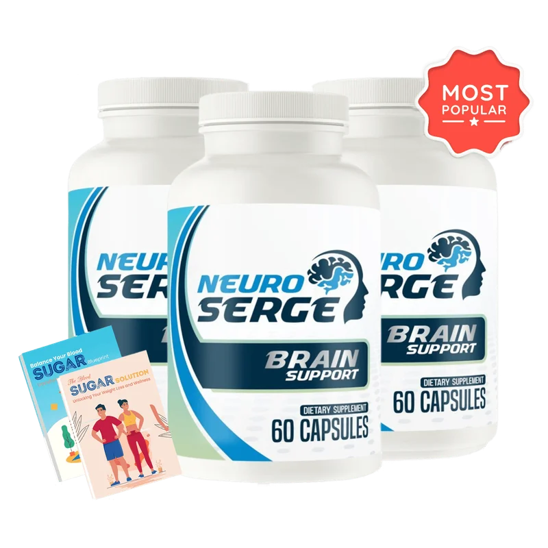 Neuro Serge Natural Cognitive Formula — 3 Bottle / 90 Day Pack